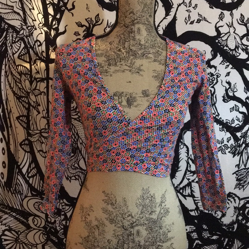 American apparel crop top